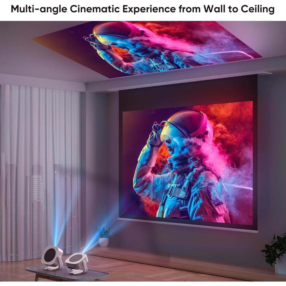 SUPERBOX P90 Max+ Android Projector – 800 ANSI Lumens, Android 15 & 4GB/64GB