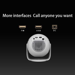 TP360 Android 14 Smart Projector – 450 ANSI, Native 720P, Wi-Fi 6, Bluetooth 5.4 & Auto Keystone