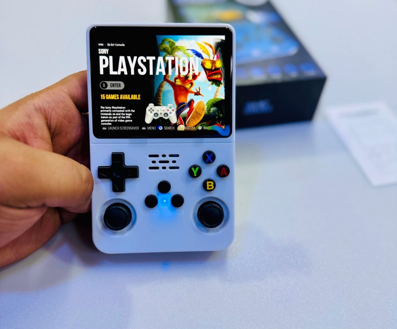R36S Retro Gaming Handheld Console – 25,000+ Games, 3.5" IPS Display