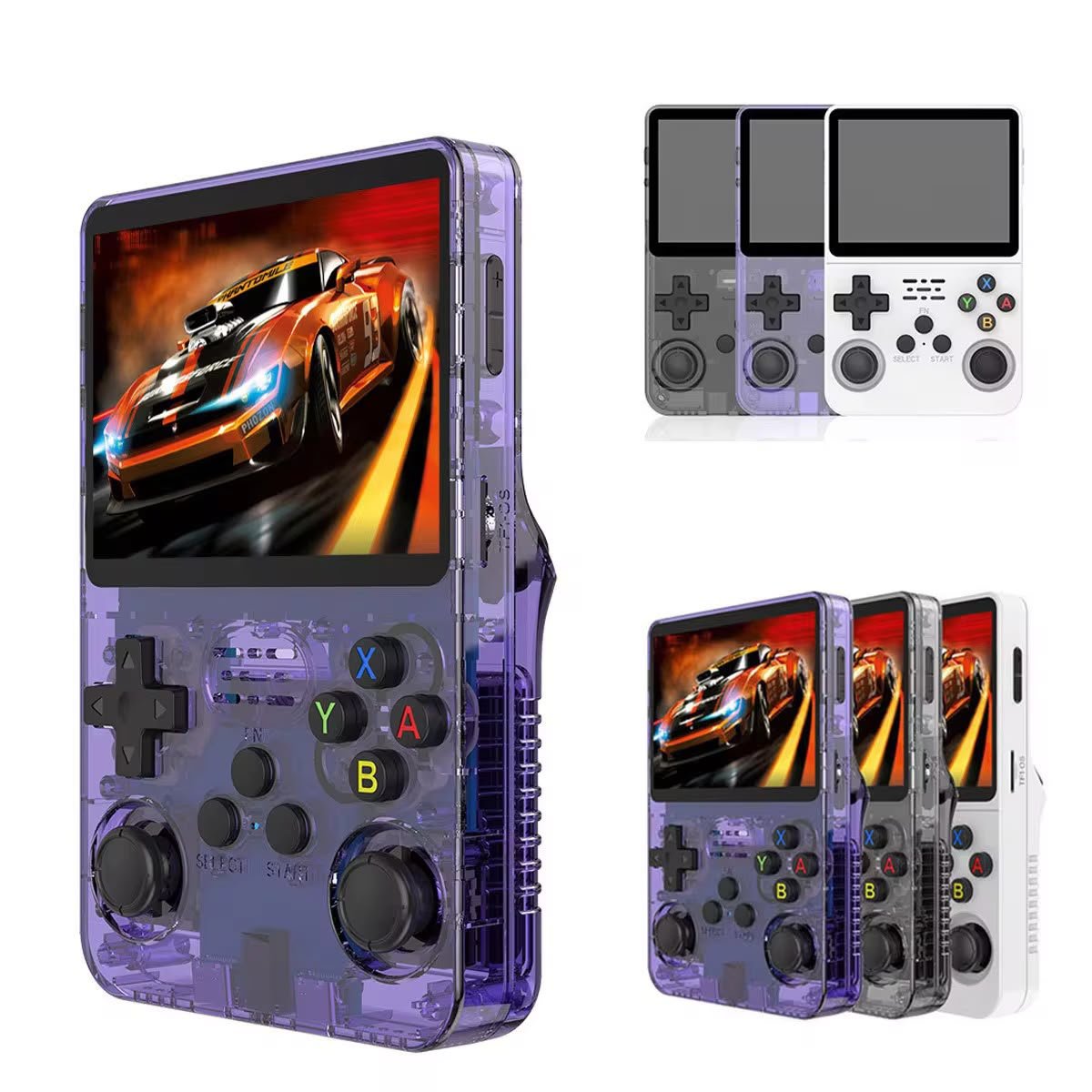 R36S Retro Gaming Handheld Console – 25,000+ Games, 3.5" IPS Display