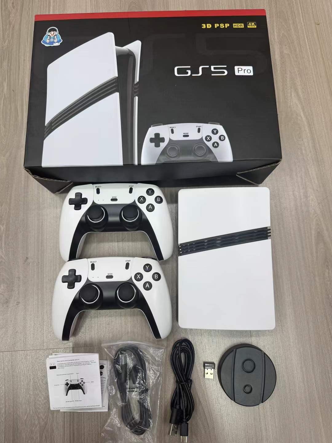 GS5 Pro Retro Gaming Console – 45,000+ Games, HDR Display & Classic Gaming