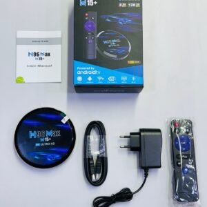 H96 Max M15+ Fastest Android TV Box – 8GB RAM, 128GB ROM, 4K/8K Video Support
