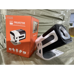4K Android Smart Projector – 450+ ANSI Lumens, Wi-Fi 6, Bluetooth 5.0 & 4K Support